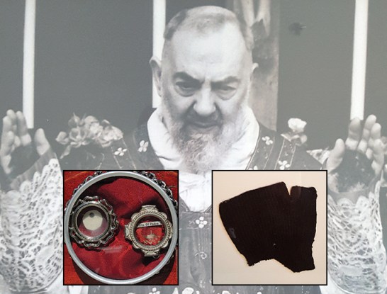 relics of padre pio